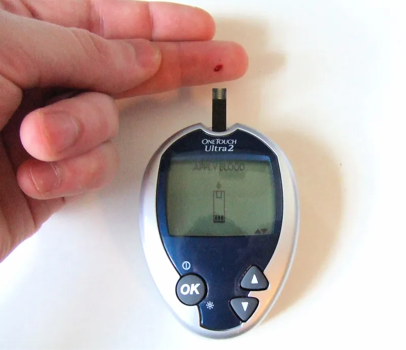 Blood glucose testing for an HbA1c test
